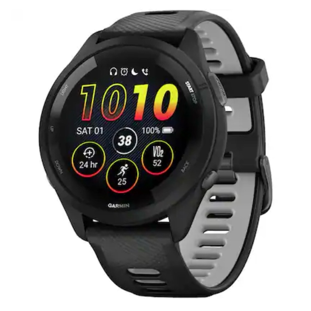 Garmin Forerunner 265 GPS Running Watch | AMOLED | Black | Excellent